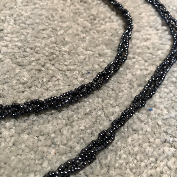 Beaded black bag - Picture 2 of 14